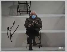 Senator Bernie Sanders JSA Signed Autograph Photo 11 x 14