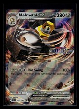 Melmetal ex (Stellar Crown Stamped) 105/142 Holo Pokemon NM