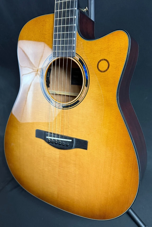 Yamaha TAG3 C TransAcoustic Dreadnought Cutaway Acoustic-Electric Guitar (450) - Image 4 of 4