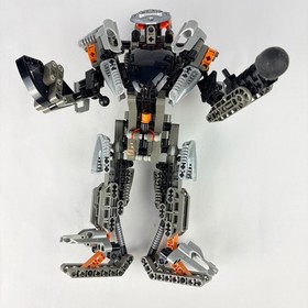 LEGO BIONICLE: Exo-Toa (8557) Incomplete Missing 2 Hooks On RH W/Instructions