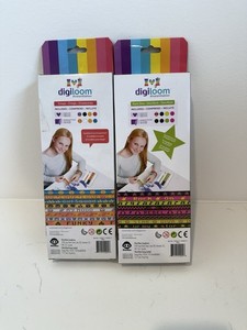 Digiloom Bracelet Maker Refill Kits Rock Diva + Emoji Bands Craft Set NEW