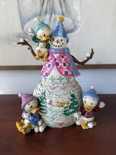 JIM SHORE Country Christmas Fun 2005 Disney Huey Dewey Louie #4004048