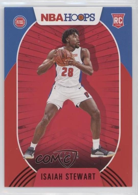 2020-21 Panini NBA Hoops Red 11/75 Isaiah Stewart #233 8d4