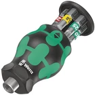 Wera 05008873001 Kraftform Kompakt Stubby magazine 1, 6 Pieces, Green/Black