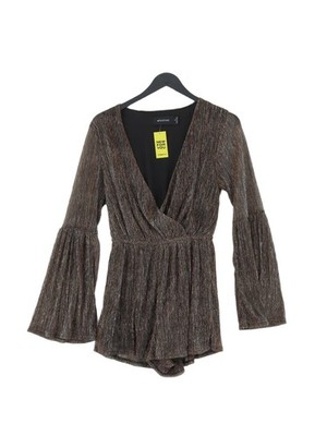 Nerzrosa Damen Playsuit S Gold Polyester mit anderen Playsuit