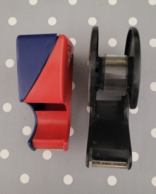 2× Tischabroller / Klebebandabroller   stabil & funktionstüchtig