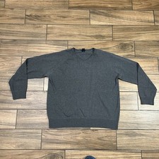 GAP Men  s Wool cotton Gray Crew Neck Sweater Pullover Men  s 2XL V- Neck