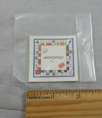 1:12th Scale Monopoly Game for Miniature Dollhouses