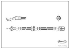 Flexible de frein Chevrolet EVANDA