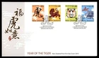 Mayfairstamps New Zealand FDC 2010 year of the tiger First Day Cover aaw_59993