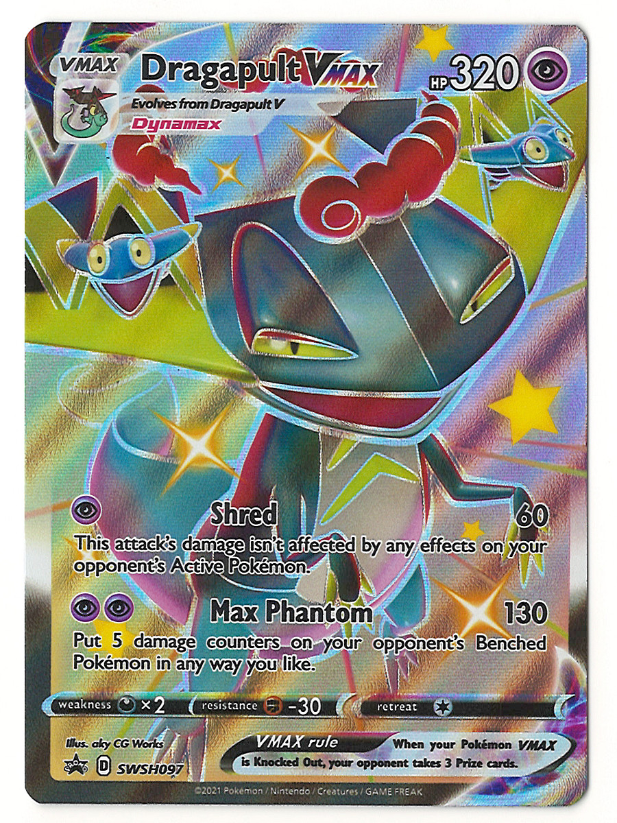 Dragapult VMAX SWSH097 SWSH: Sword & Shield Promo Cards Holo NM