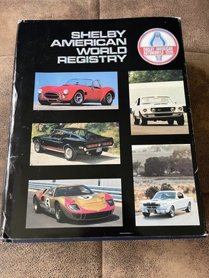 Shelby American World Registry 1997 Hardcover Book