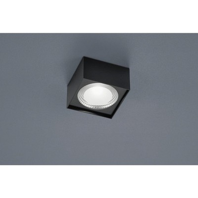 LED Aufbau-Deckenleuchte KARI, IP30, Eckig, 12 x 12cm, 12W 2700K 1030lm, CRi >90