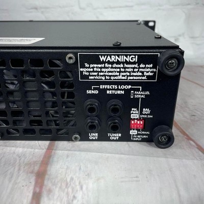 EBS HD-350 Bass Guitar Amp Head 350W Used Tested w/ Power