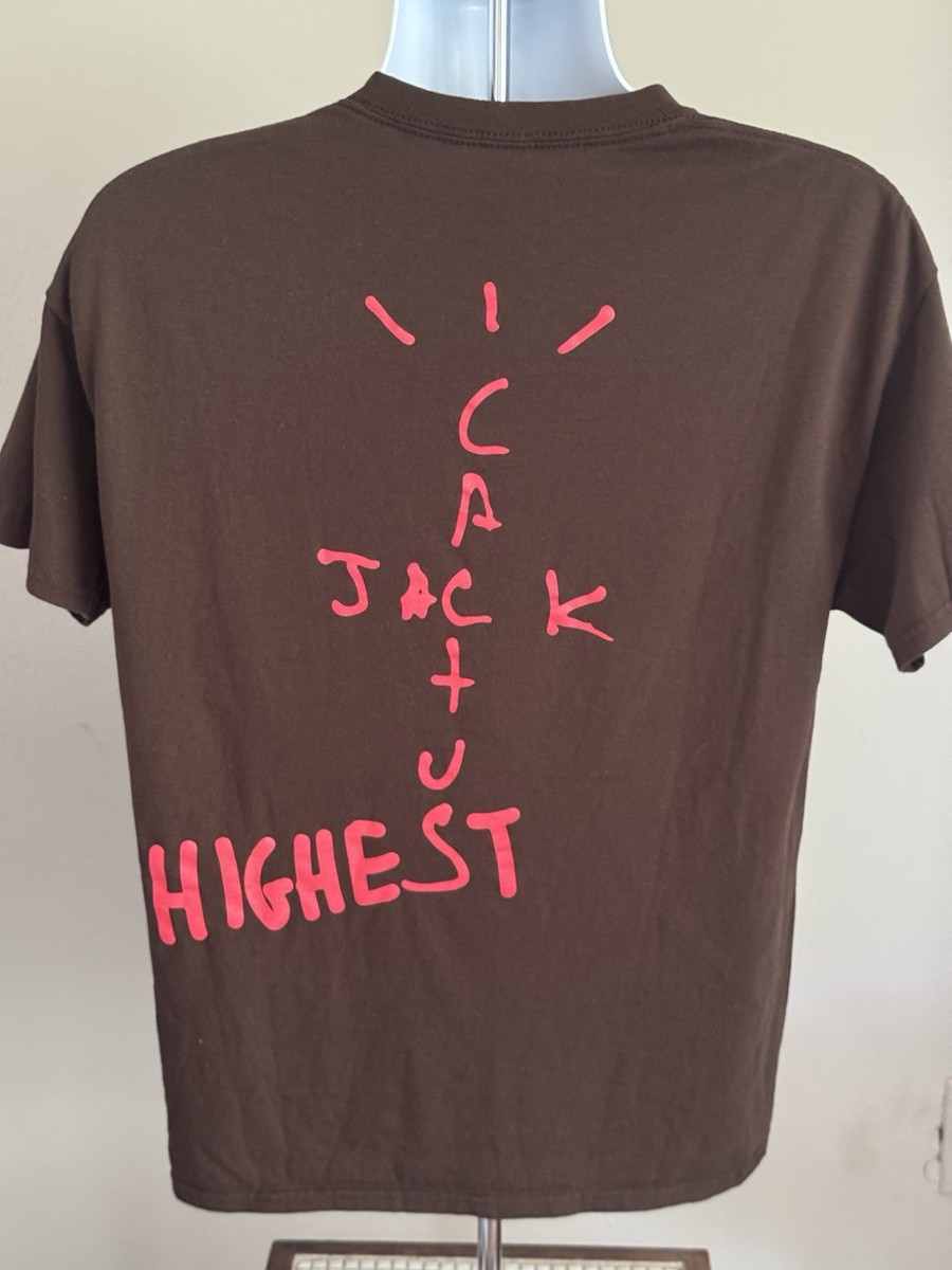 Travis Scott Cactus Jack x Jordan 'Highest' Nike T-shirt - Brown