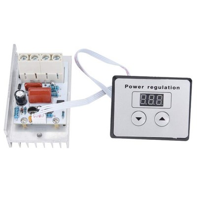 10000W SCR Digital Voltage Regulator, AC 220V 80A Speed Control Dimmer Thermo...