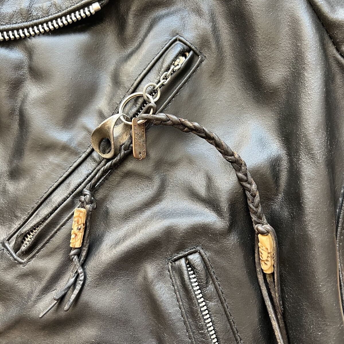 Vintage Sears Leather Shop Motorcycle Jacket 40 Tall Black Vintage Sears Leather Shop Motorcycle Jacket 40 Tall Black