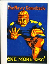 1927 Navy & Army football Yearbook The Navy Comeback