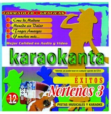 Karaokanta CD G Pistas De Cantar EXITOS NORTENOS, Tragos Amargos ,In Jewel Case