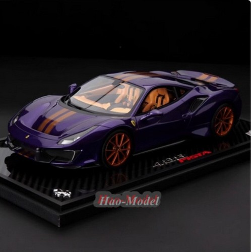 New Arrival BBR Models 1/12th Ferrari 488 Pista Spyder in Rosso Fucco. Limited 30pcs with display cover. This colour is such a beauty. Available in store while stock last