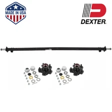 Dexter® 3,500 lb. Trailer Axle Beam – Underslung, Spring Seats Welded, E-Z Lube