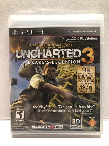 Uncharted 3: Drake's Deception - Game of the Year Edition - PS3 NEU SEALED