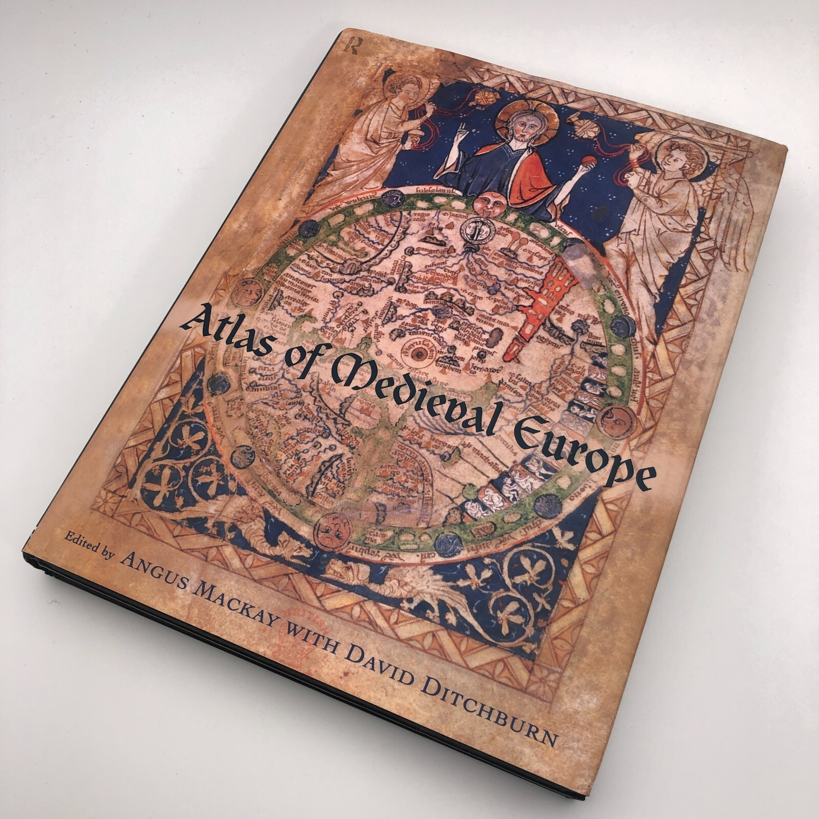 Atlas of Medieval Europe ~ Angus Mackay ~ History (1st/2nd Edition HC DJ 1998)