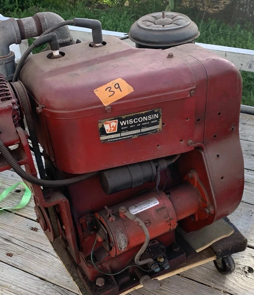 Motor de colección Wisconsin refrigerado por aire TJD Foto 4 de 4