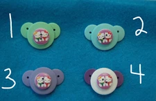 Small Magnetic Pacifier For Preemie Reborn Doll-Elephant