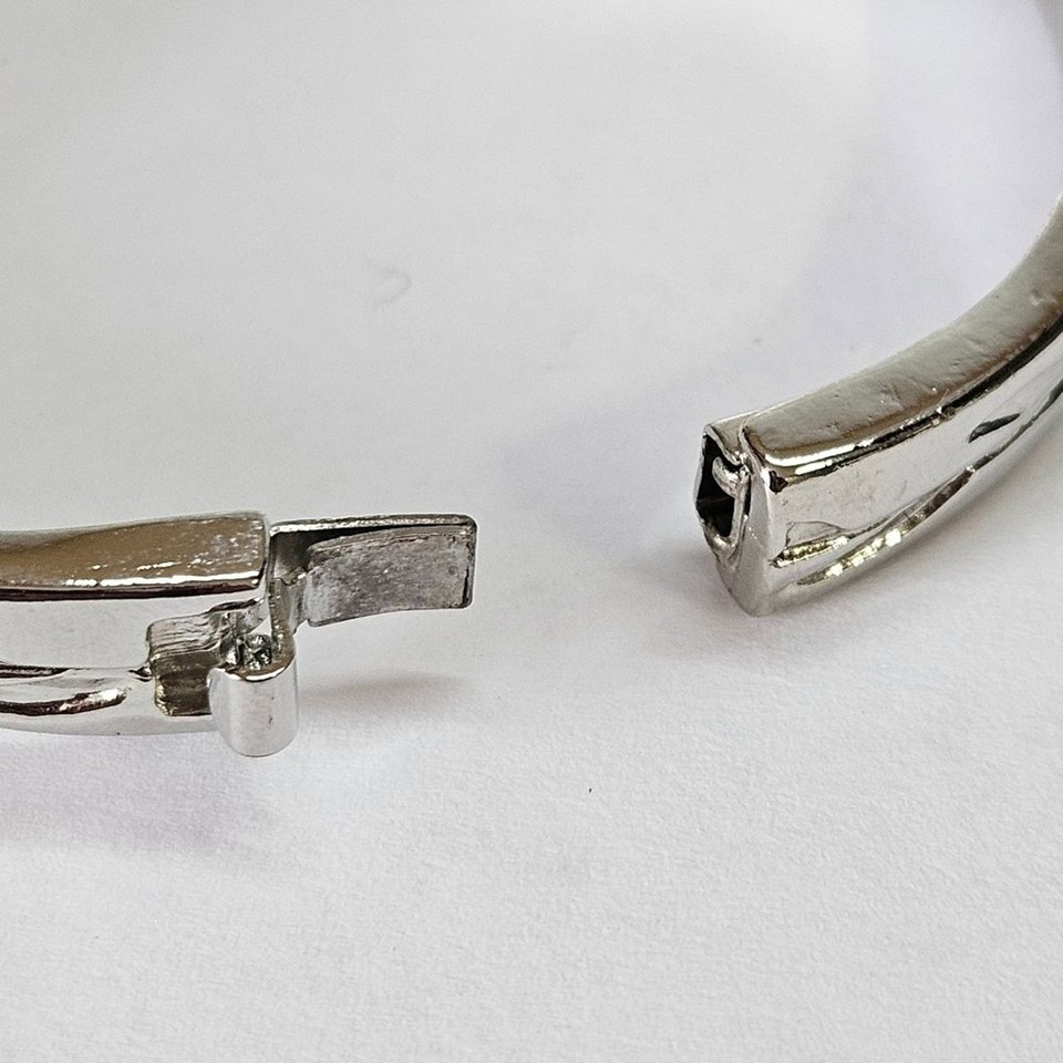 VINTAGE Lenox Flower of the Month January Carnation Red Stone Hinged