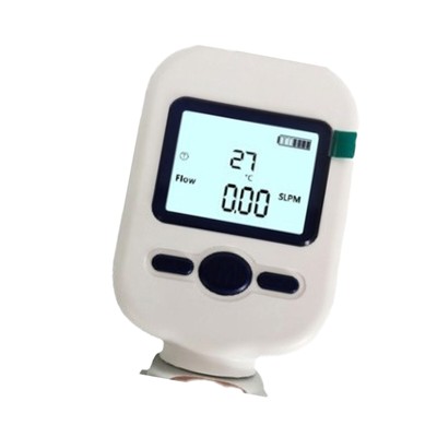 Gas Flow Meter Mass Gas Air Nitrogen Oxygen Flowmeter Tester Digital 0-20L/Min4I