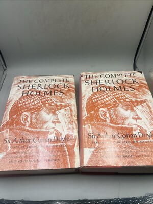The Complete Sherlock Holmes Vols 1 & 2 by Sir Arthur Conan Doyle Doubleday HCDJ