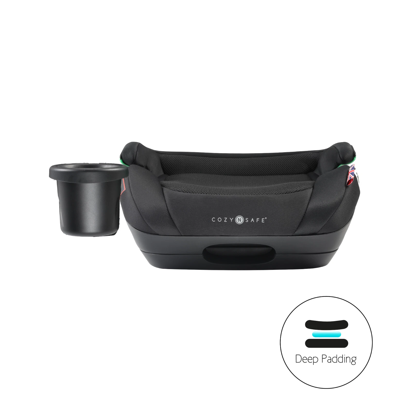 Cozy N Safe Cosmo i-Size Booster Seat 125-150cm ISOFix Recline Seat 6-12 Years