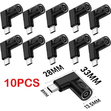 10 x Laptop Charger Converter TO USB Type C PD Power Charging Cable Adapter 7909