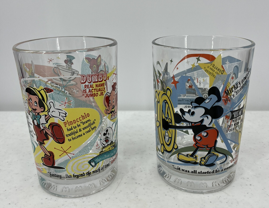 希少 ヴィンテージ マクドナルドのマウス双眼鏡 ビュー マスター - ディズニー McDonalds Walt Disney World 100 Years of Magic Glasses