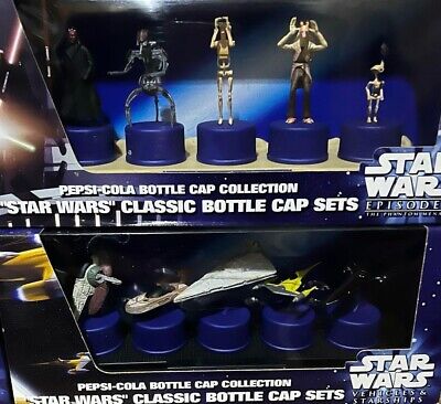 Pepsi Cola Bottle Cap Collection Star Wars Classic Sets 1~10 Pepsi Cola Bottle Cap Collection Star Wars Classic Sets 1~10
