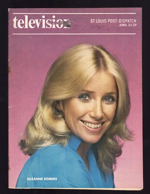 ST LOUIS POST DISPATCH TV SUZANNE SOMERS CHERYL LADD ROLLERGIRLS BOB BARKER