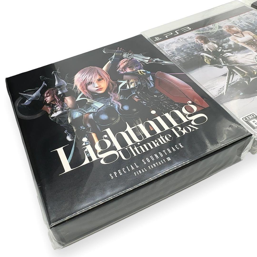 PlayStation3 - 未使用 SONY PS3 FF13 ライトニング アルティメット ボックス SONY PS3 FF13 Lightning Ultimate Box All accessories