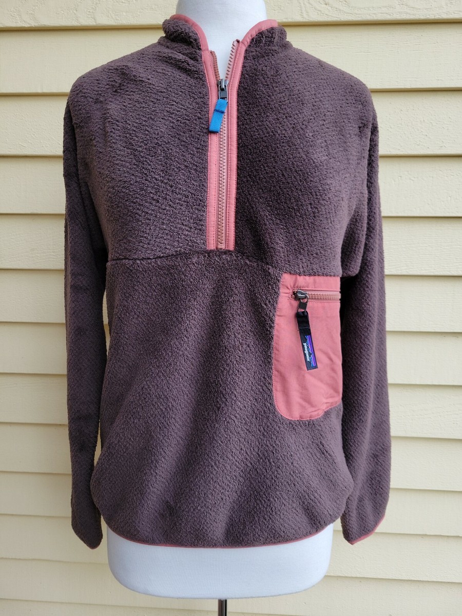 Patagonia Womens Large Re-Tool 1/2 Zip Pullover. Basalt Brown. | eBay