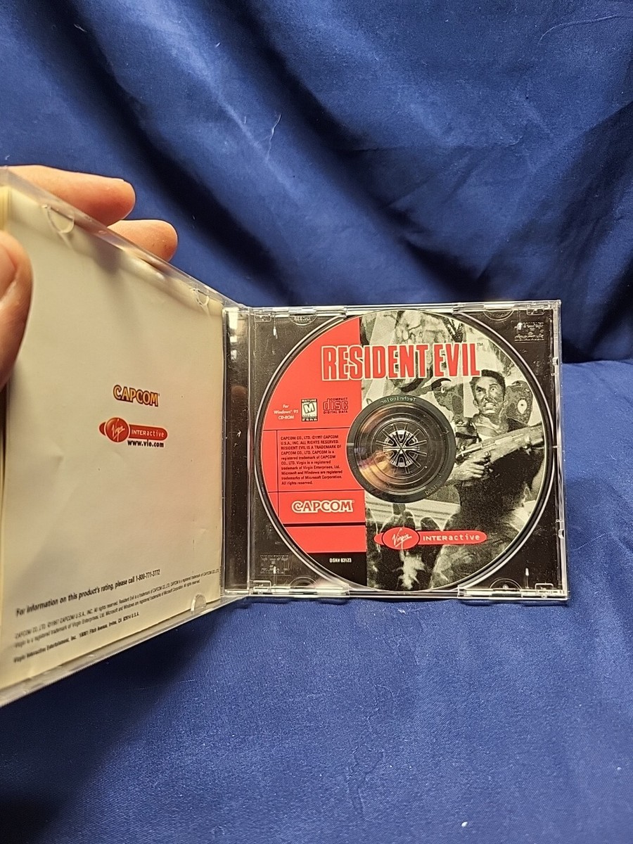 Resident Evil 1 Virgin Interactive Windows 95 PC Game | eBay