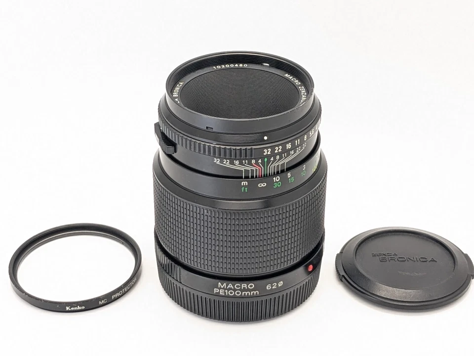 [N MINT+] Zenza Bronica Macro Zenzanon PE 100mm f/4 Lens for ETR S Si from Japan - Image 2 of 4