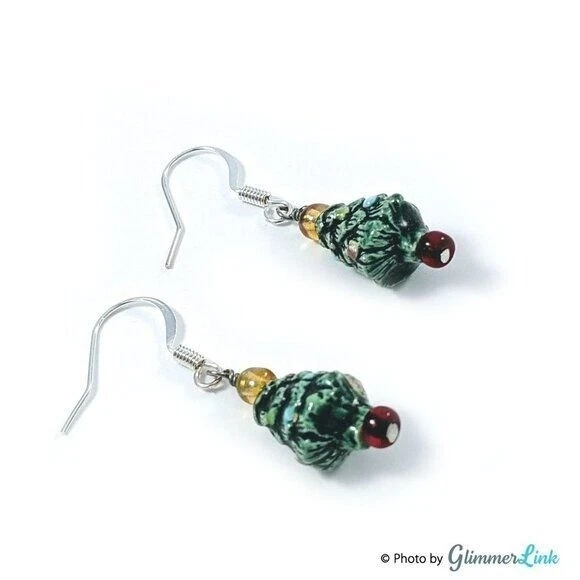 Pendientes colgantes de cerámica para árbol de Navidad Foto 2 de 4