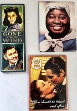 GONE WITH THE WIND fridge Magnet 3pc Set Refrigerator Scarlet and Rhett