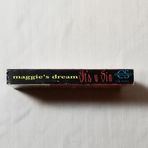 Maggie's Dream Cassette Single Cassingle It's A Sin Remix &ICan NOT CD 12" Vinyl - Foto 3 di 6