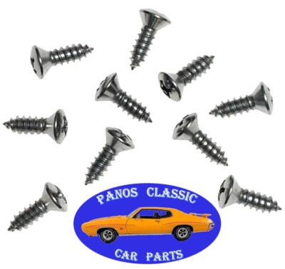GM Dash Interior Console Door Panel Phillips Head Tap Screw #8 x 1/2'' 10pcs 141