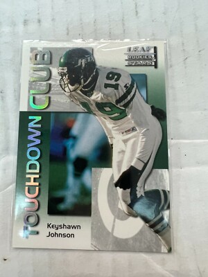 Keyshawn Johnson 1998 Rookie & Stars Touchdown Club Insert #17 Of 20 #4452/5000