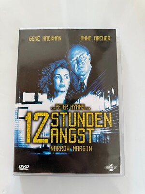 12 STUNDEN ANGST - NARROW MARGIN mit Gene Hackman Original deutsche DVD