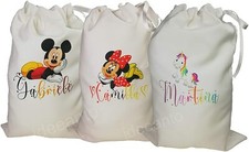 sacca sacchetto primo cambio neonato, asilo, materna personalizzato con il nome 