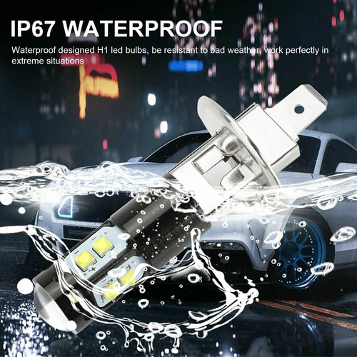 4pcs H1 200W Super Bright LED Headlight Fog Driving DRL Bulb 6500K White US - Picture 2 of 9
