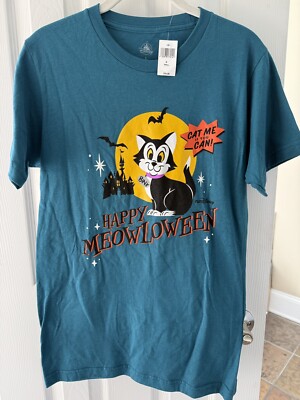 Run Disney Happy Meowloween Tshirt, Small,  Binx, Disneyland  Chills And Thrills